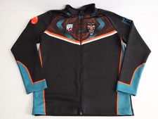 Blackpool Masters Rugby League Stag Full Zip Track Jacket L GP Black Teal Orange