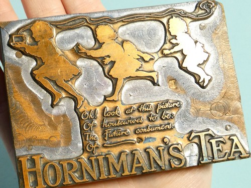 Antique horniman tea poem - tea,