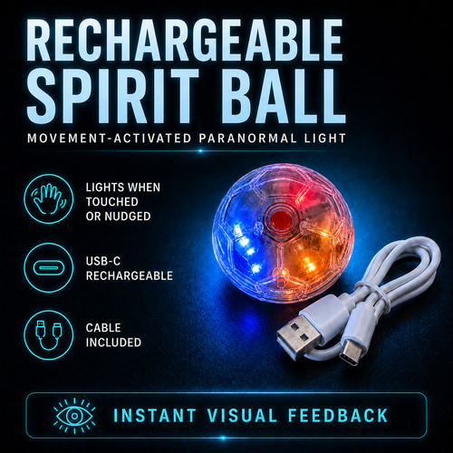 Rechargeable spirit cat ball - rechargeable,