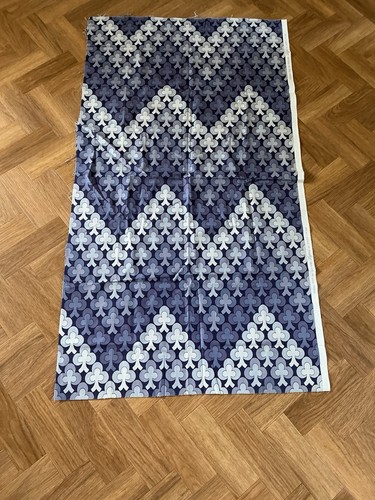 Vintage piece blue patterned - blue,
