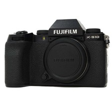 Fujifilm X-S10 26.1MP Mirrorless Camera - Black (Body Only)