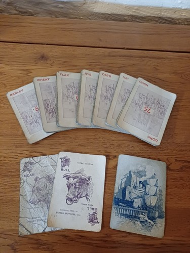 Vintage pit playing card - ,