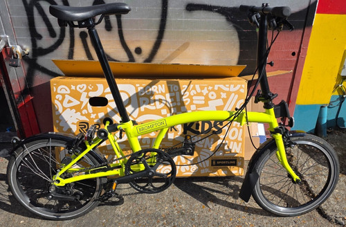 Brompton bike speed line - c,