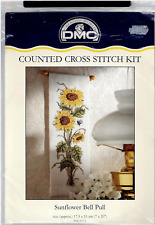 DMC Counted Cross Stitch Kit - Sunflower Bell Pull 28 Count 7 x 20"