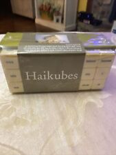 NEW Haikubes Cube Game.