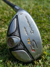 LEFT HANDED TaylorMade r5 XL Mid #4 Hybrid 22° Graphite Shaft R-Flex Used Golf C