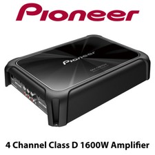 Pioneer GM-D9704 - 4 Channel Class FD 1600W Amplifier Car Speaker Amp BNIB