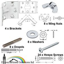 Set of 4 Large Table Corner