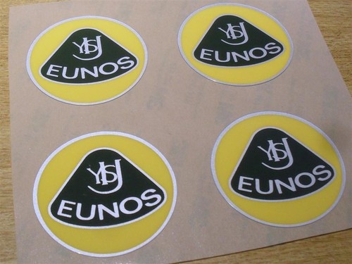 Badge plastic eunos - badge,, plastic,