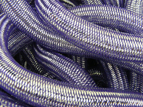 Purple pewter metallic tubular - purple,