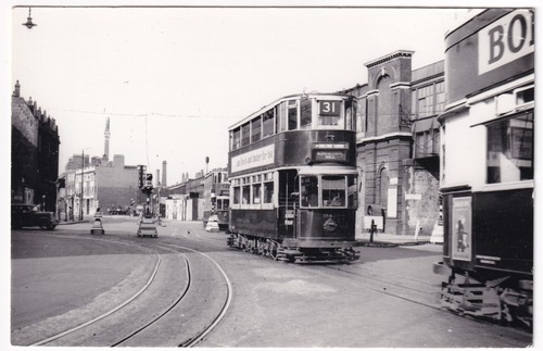 London transport tram 1947 - london,