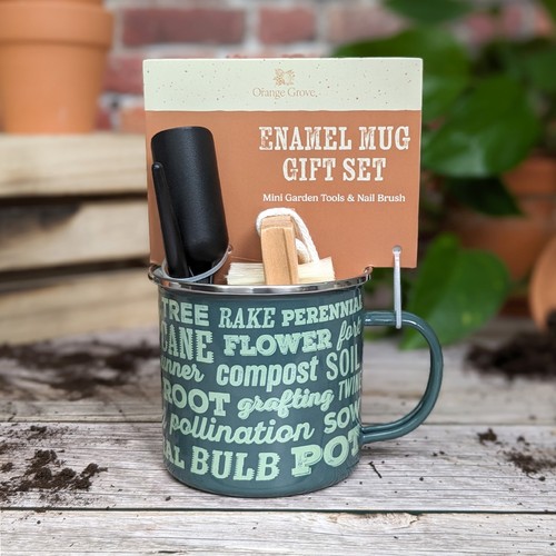 Garden gift set - set, enamel