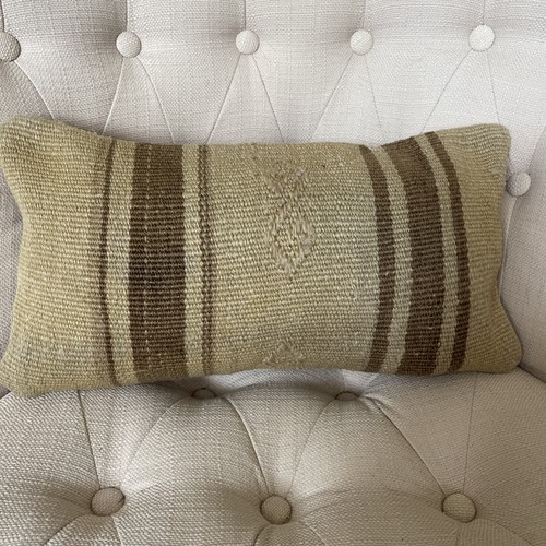Turkish wool kilim cushion - turkish,