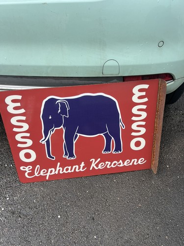 Esso advertising heavy steel