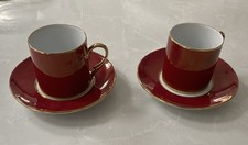 Espresso China Cups And