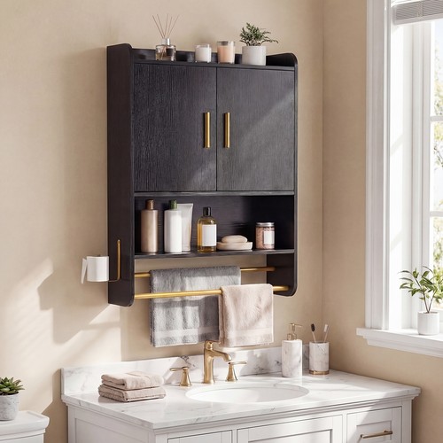 Bathroom medicine cabinet wall - bathroom,