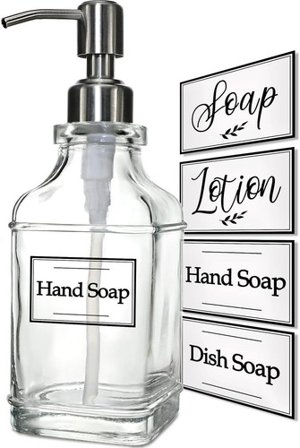 Stylish antique glass soap - stylish,