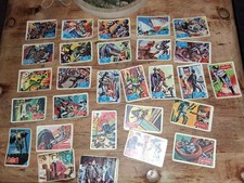 Batman 1960s Blue.red.black  Bat Bubble Gum Cards Abc@d