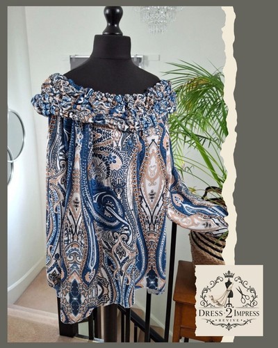 Italian blouse one size 18 - one,