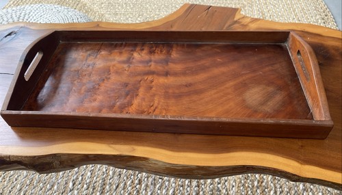 Moroccan thuya wood tray - thuya,