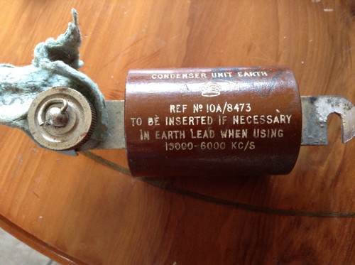 Ww2 aircraft radio condenser - ww2,