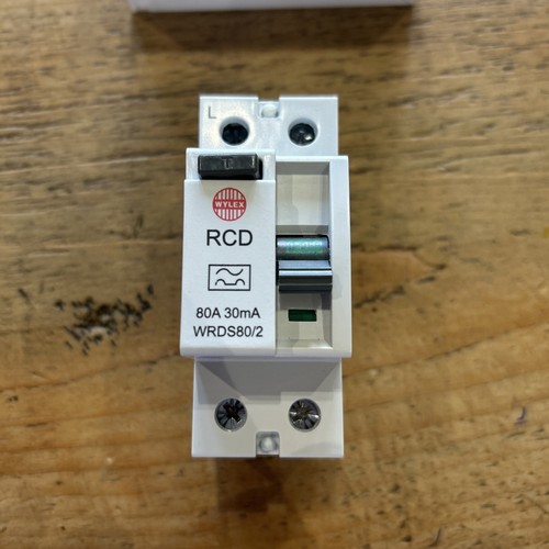 Wylex 80amp rcd 30ma - wylex, 2pole