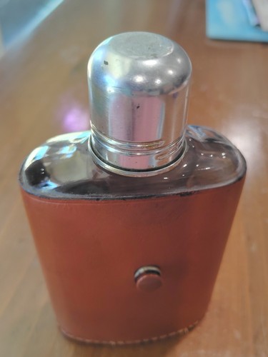 Vtg sheldon glass leather - sheldon, &