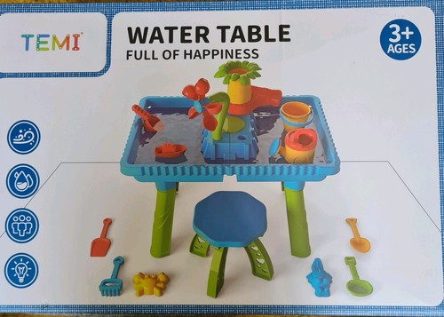 Water sand play - water, table