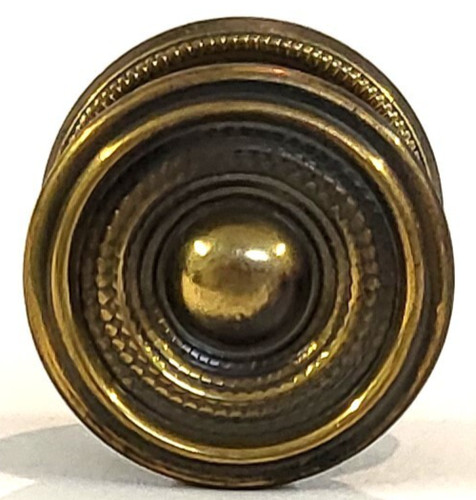 Brass knob pull - , drawer