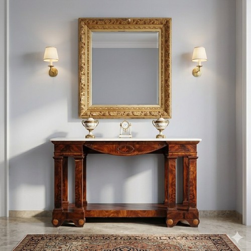 Antique empire console - antique,