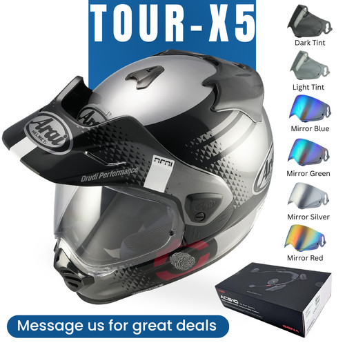 Arai tour print black - tour,