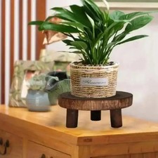 Rustic Wooden Plant Stand -