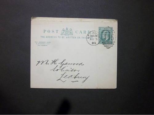 Herefordshire stationery 1905 - herefordshire,