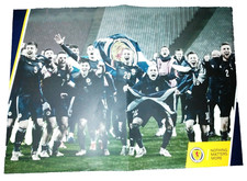 Scottish International Football - Double sided Poster and Card - Men and Women