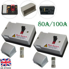 100A 80A Fused Main Isolator Switch Sub-main with Cable Shroud100Amp Switch Fuse