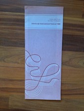 Edinburgh International Festival 1980 Theatre Programme