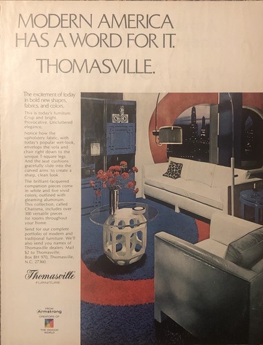 1970 thomasville furniture - thomasville,