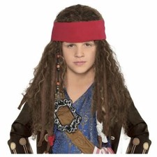 Pirate wig child jack - pirate, sparrow