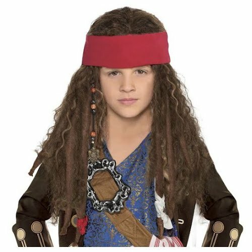 Pirate wig child jack - pirate,