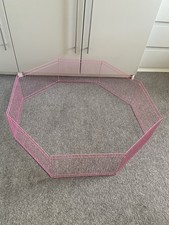 Pink Pet Enclosure Play Pen |