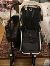 Double Pram Baby and Toddler