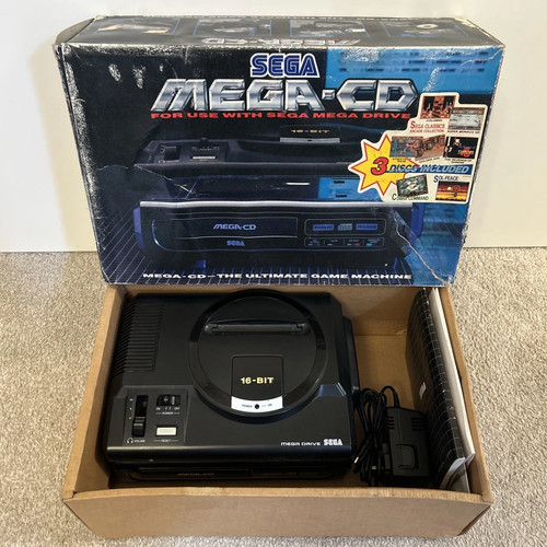 Sega mega console boxed - sega,