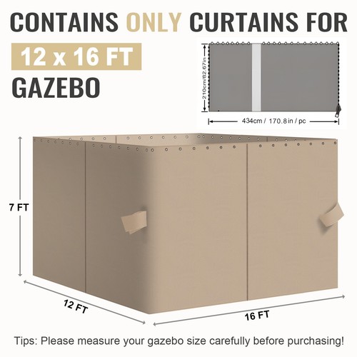 Aoodor x16 gazebo - aoodor,