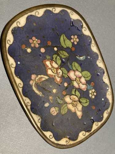 Stunning antique enamel and - enamel,