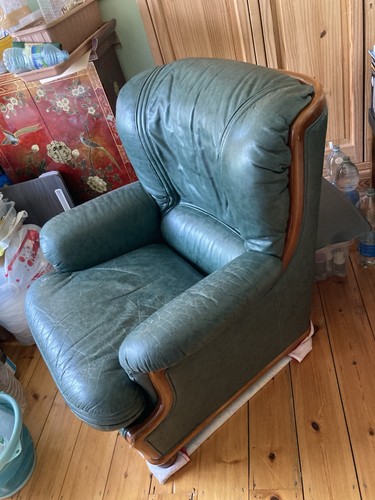 Very comfy green sofa - comfy,