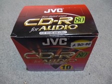 JVC CD-R80 / CD-RA80 10 PACK