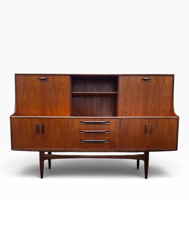 Plan fresco teak highboard - g,