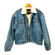Mens Borg Lined Denim Jacket