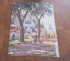 Antique Wooden Jigsaw Puzzle