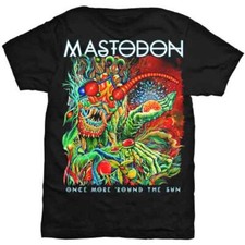 Mastodon 'Once More Round The Sun' T shirt - NEW